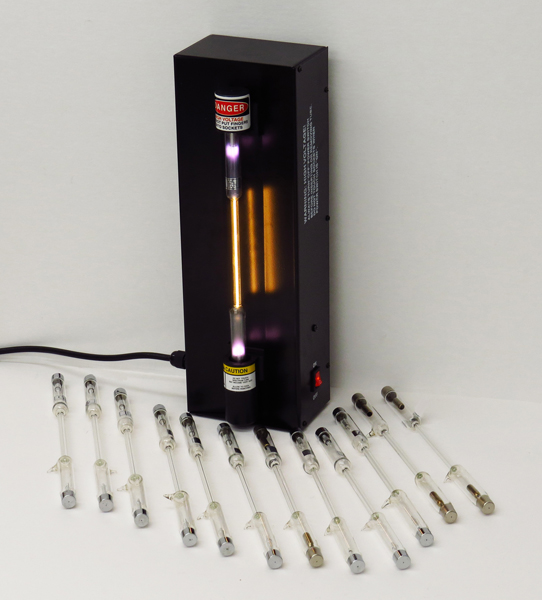 Spectral Tube Set with Voltage Source (for high school)