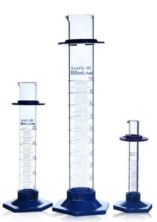 Glass Cylinders with Different Pupils.