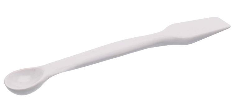 Laboratory Spatula, one side Spoon - one side Flat.